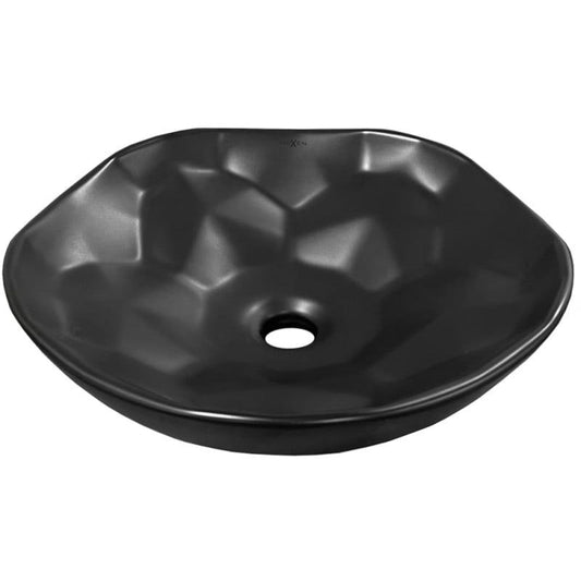 Mexen Nicea bordmonteret vask 41 x 41 cm mat sort 1 stk.