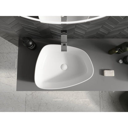 Mexen Ono bordmonteret vask i hvid 51 x 39 cm, 1 stk.