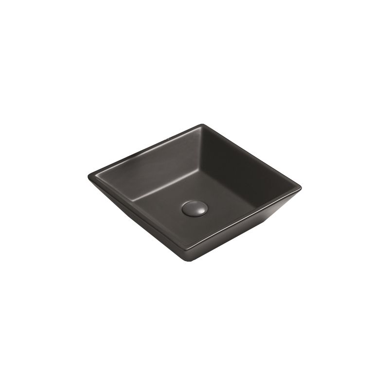 Mexen Pola bordmonteret vask 41 x 41 cm mat-sort 1 stk.