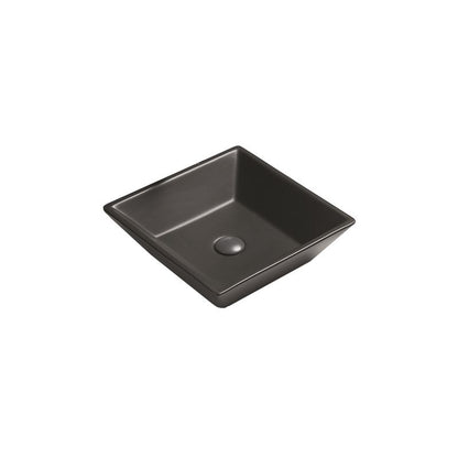 Mexen Pola bordmonteret vask 41 x 41 cm mat-sort 1 stk.