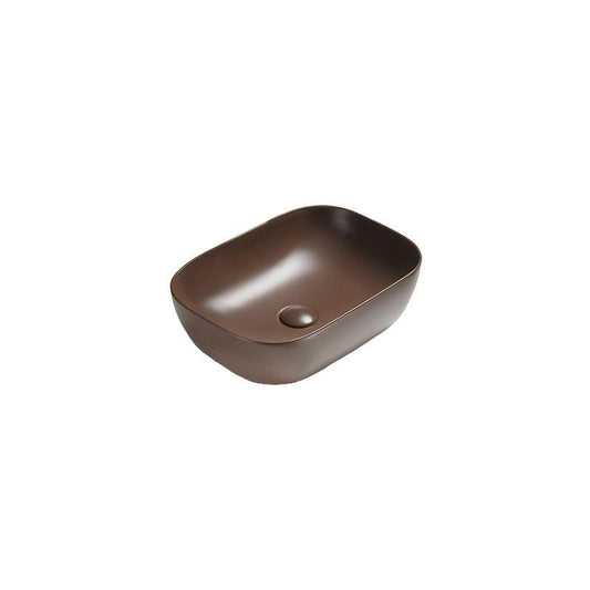 Bordmonteret vask Mexen Rita 45 x 32 cm mat brun 1 stk.