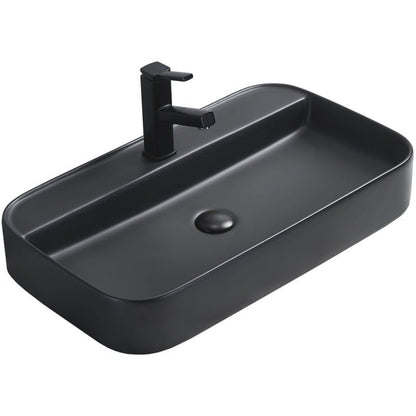 Mexen Sofia bordmonteret vask 70 x 40 cm mat sort 1 stk.