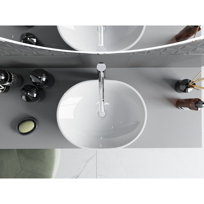 Mexen Viki bordmonteret vask 48 x 35 cm hvid 1 stk.