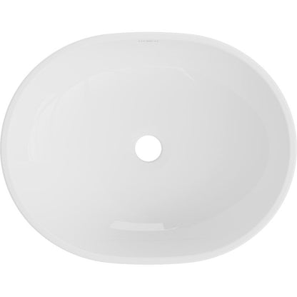 Mexen Viki bordmonteret vask 48 x 35 cm hvid 1 stk.