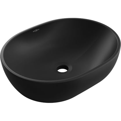 Mexen Viki bordmonteret vask 48 x 35 cm mat sort 1 stk.