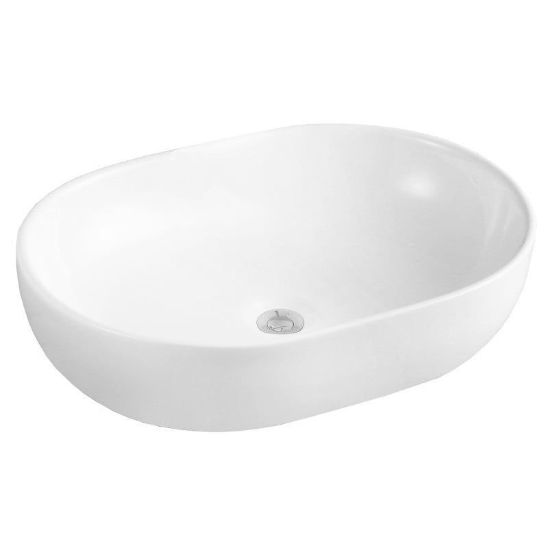 Mexen Viki bordmonteret vask 59 x 40 cm hvid 1 stk.
