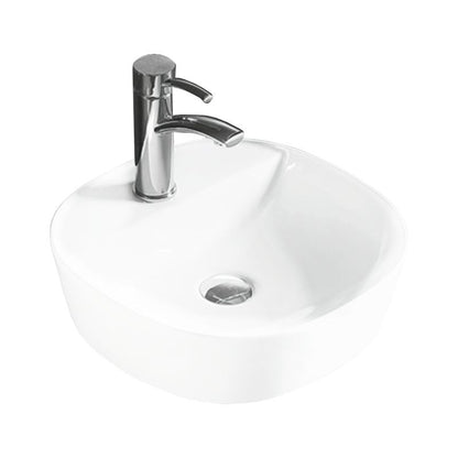 Mexen Zita bordmonteret vask 40 x 40 cm hvid 1 stk.