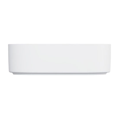Keramisk Håndvask Oval 46 x 31 cm Mat Hvid
