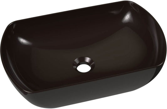 Ravak Ceramik Slim O 50 cm bordmonteret vask i sort