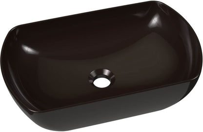 Ravak Ceramik Slim O 50 cm bordmonteret vask i sort