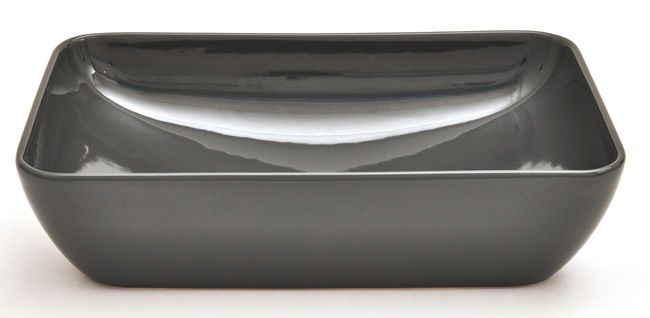 Ravak Ceramik Slim R 50 cm bordmonteret vask i grafit