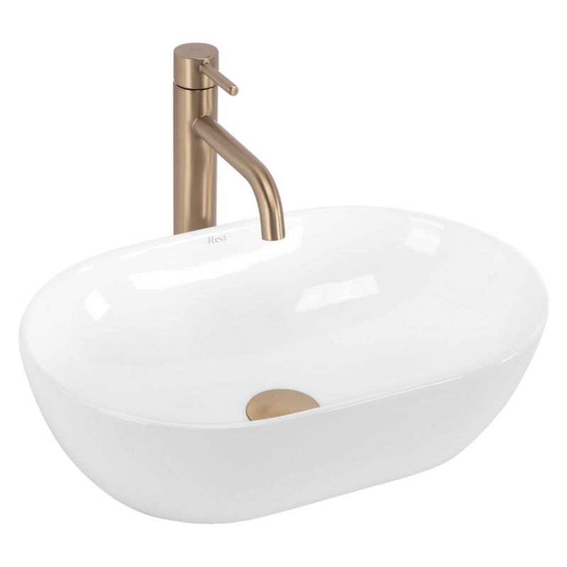 Bordpladevask Amelia 45 45x31x12,5 cm Hvid | 5906366019951