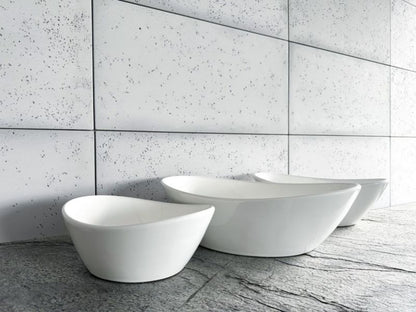 Rea Kate oval bordmonteret vask 56 hvid 55,5 x 33,5 x 16 cm 1 stk