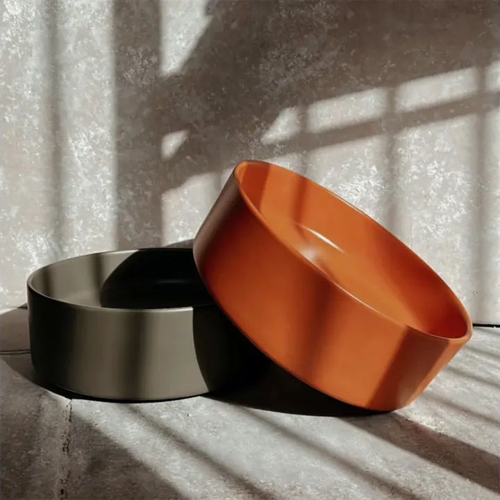 Rea Sami rund bordmonteret håndvask grøn 36 x 36 x 11,5 cm 1 stk