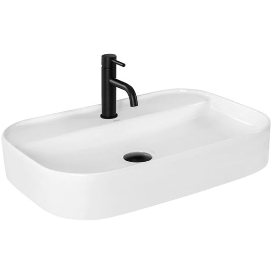 Rea Verona bordmonteret vask rektangulær hvid 65 x 44 x 12 cm 1 stk