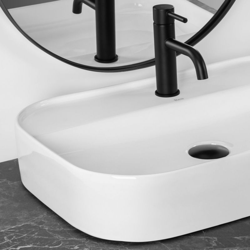 Rea Verona bordmonteret vask rektangulær hvid 65 x 44 x 12 cm 1 stk