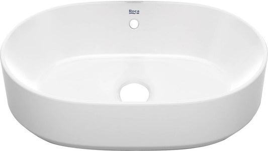 Roca Domus bordmonteret vask 55 x 39 cm hvid