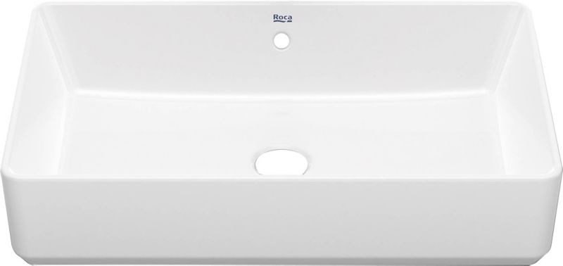 Roca Domus bordmonteret vask 60 x 37 cm hvid