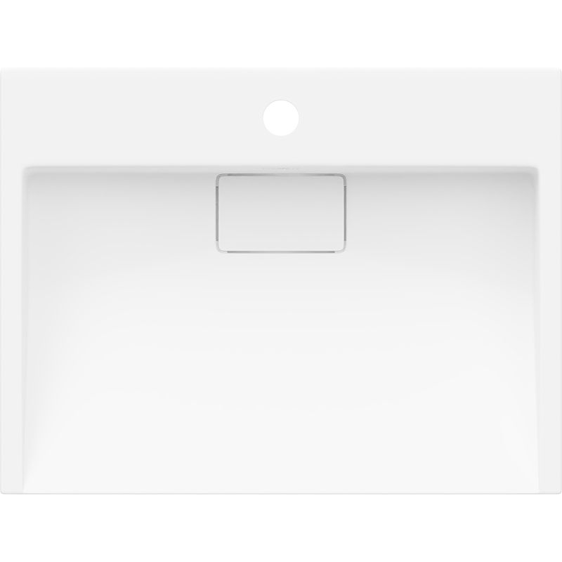 Bordmonteret vask i konglomerat 1/O Mexen Ava 50 x 38 cm hvid 1 stk.