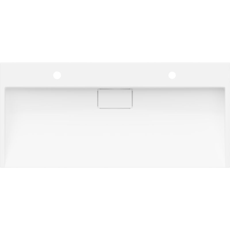 Bordmonteret vask i konglomerat 2/O Mexen Ava 100 x 46 cm hvid 1 stk.