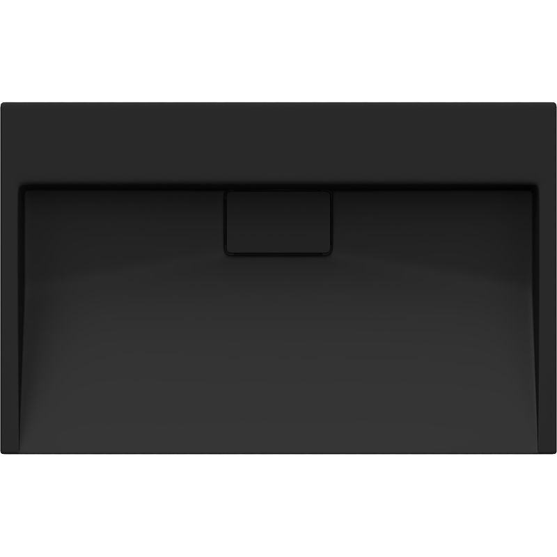 Bordmonteret vask i B/O-konglomerat Mexen Ava 60 x 38 cm sort 1 stk.