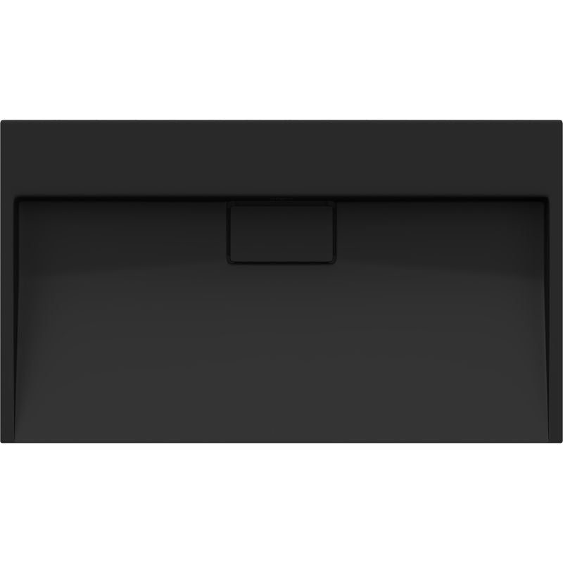 Bordmonteret vask i B/O-konglomerat Mexen Ava 80 x 46 cm mat-sort 1 stk.