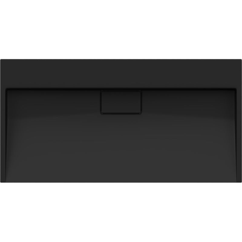 Bordmonteret vask i konglomerat B/O Mexen Ava 90 x 46 cm sort 1 stk.