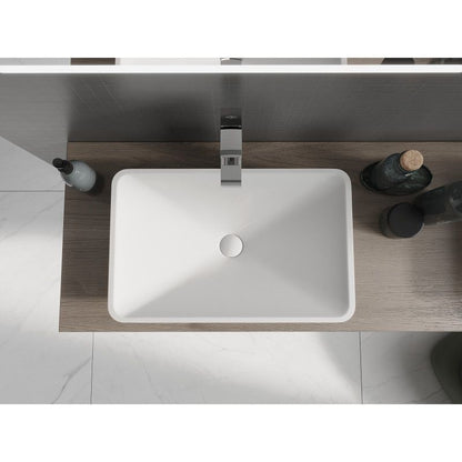 Bordmonteret vask i konglomerat Mexen Esper 60 x 38 cm hvid 1 stk.