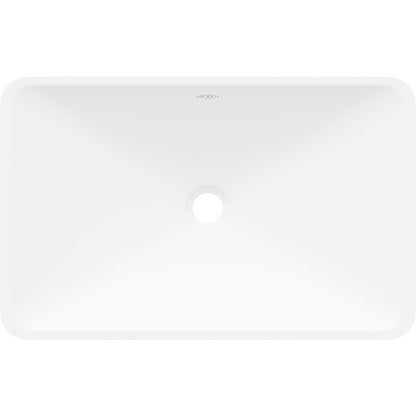 Bordmonteret vask i konglomerat Mexen Esper 60 x 38 cm hvid 1 stk.