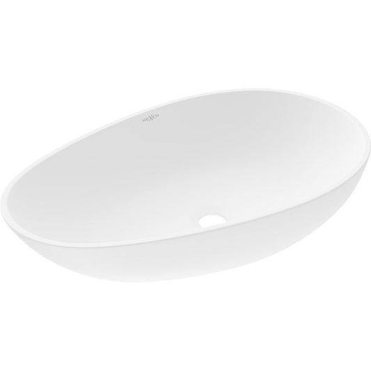 Mexen Nora bordmonteret vask i konglomerat 60 x 36 cm hvid 1 stk.