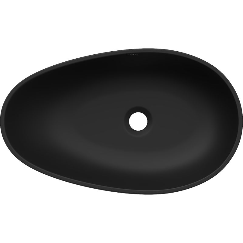 Mexen Nora bordmonteret vask i konglomerat 60 x 36 cm mat-sort 1 stk.