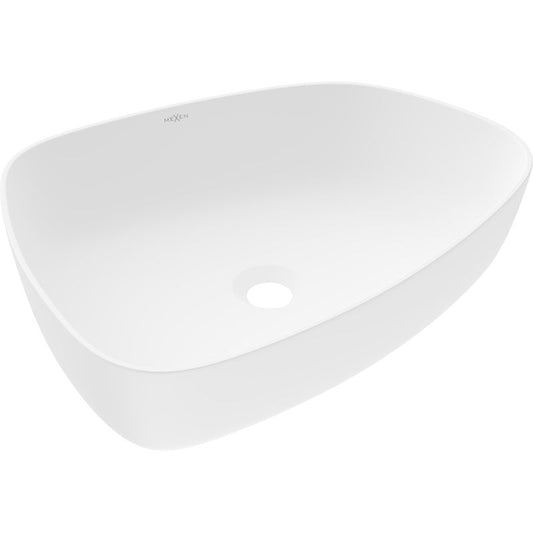 Bordmonteret vask i konglomerat Mexen Ono 51 x 39 cm hvid 1 stk.