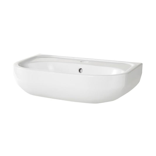 Væghængt vask GoodHome Cavally 40 x 56 cm med hul til armatur
