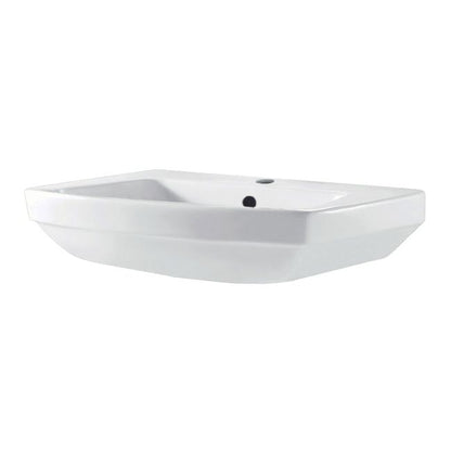 Væghængt vask GoodHome Zapia 59,5 x 44 cm med hul til armatur