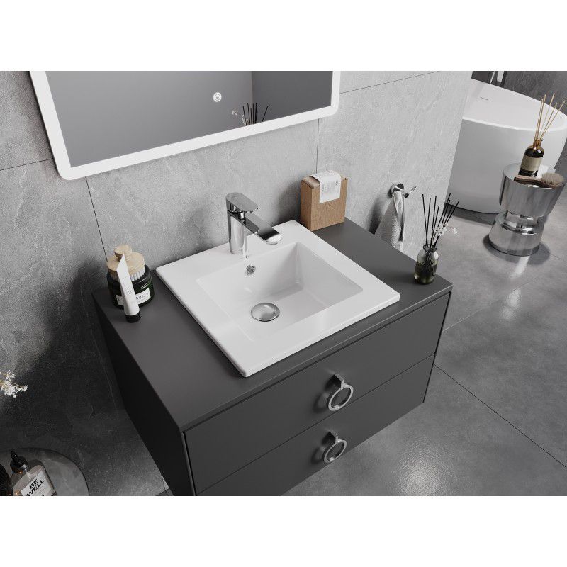 Indbygget vask Mexen Atena hvid 41 x 41 cm 1 stk.