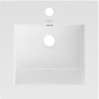 Indbygget vask Mexen Atena hvid 41 x 41 cm 1 stk.