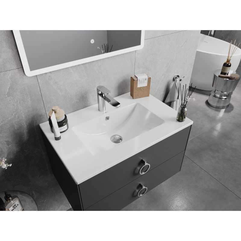 Indbygget vask Mexen Atena hvid 71 x 46 cm 1 stk.
