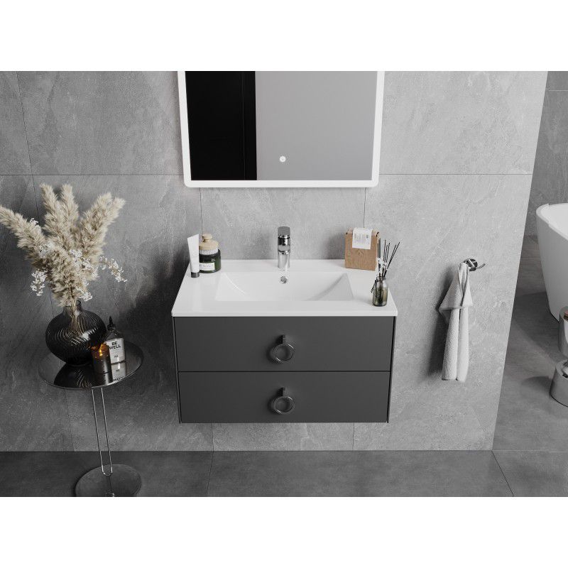 Indbygget vask Mexen Atena hvid 71 x 46 cm 1 stk.