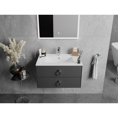 Indbygget vask Mexen Atena hvid 71 x 46 cm 1 stk.