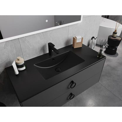 Indbygget vask Mexen Atena sort 101 x 46,5 cm 1 stk.