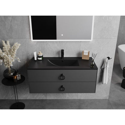 Indbygget vask Mexen Atena sort 101 x 46,5 cm 1 stk.