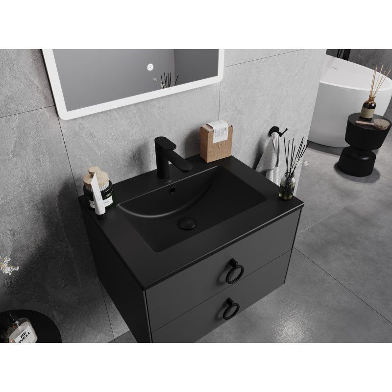 Indbygget vask Mexen Atena sort 61 x 46 cm 1 stk.