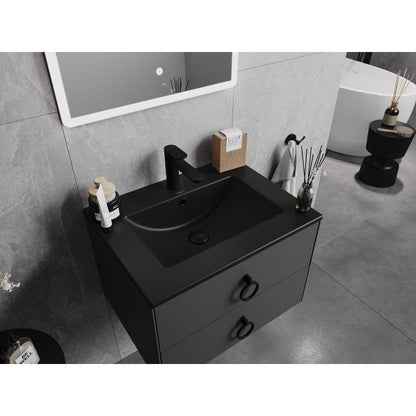 Indbygget vask Mexen Atena sort 61 x 46 cm 1 stk.