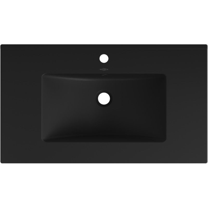 Indbygget vask Mexen Atena sort 81 x 46 cm 1 stk.