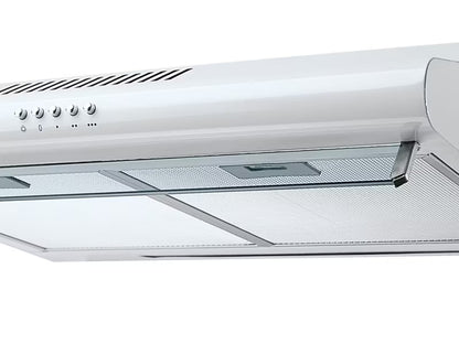 Underbygningsemhætte BE-10A 60 cm Hvid