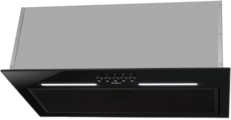 Underbygningsemhætte OMP6253BG 55 cm Sort