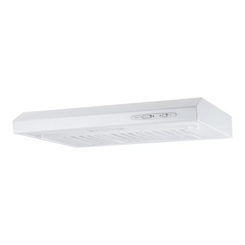 Underbygningsemhætte Visor Hood 60 cm Hvid
