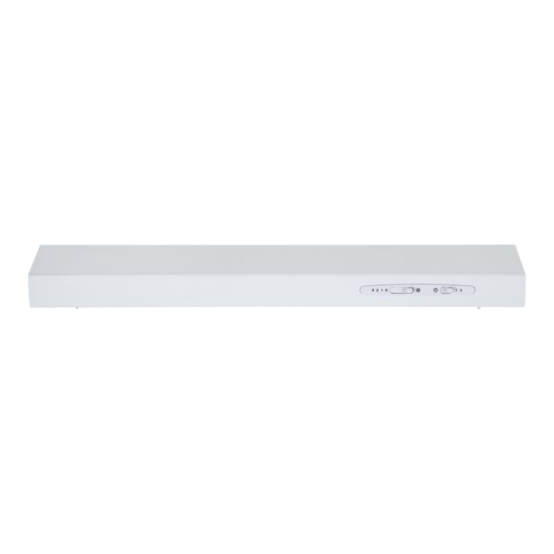 Underbygningsemhætte Visor Hood 60 cm Hvid
