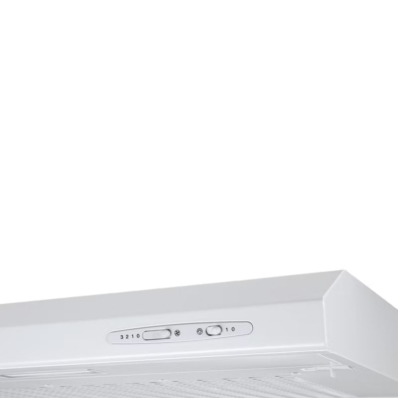 Underbygningsemhætte Visor Hood 60 cm Hvid