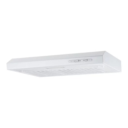 Underbygningsemhætte Visor Hood 60 cm Hvid